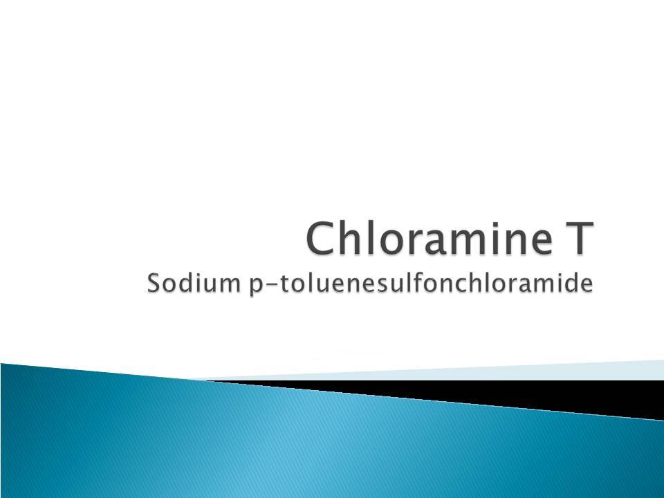 Sodium p-toluenesulfonchloramide